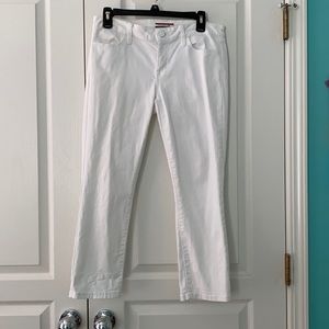 Tommy Hilfiger Crop White Jean, size 4